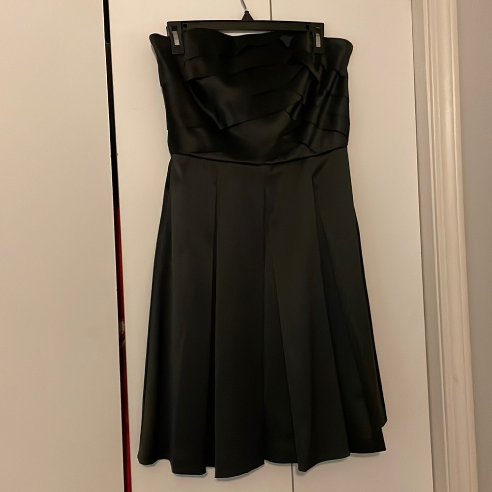 Beautiful strapless knee length cocktail dress